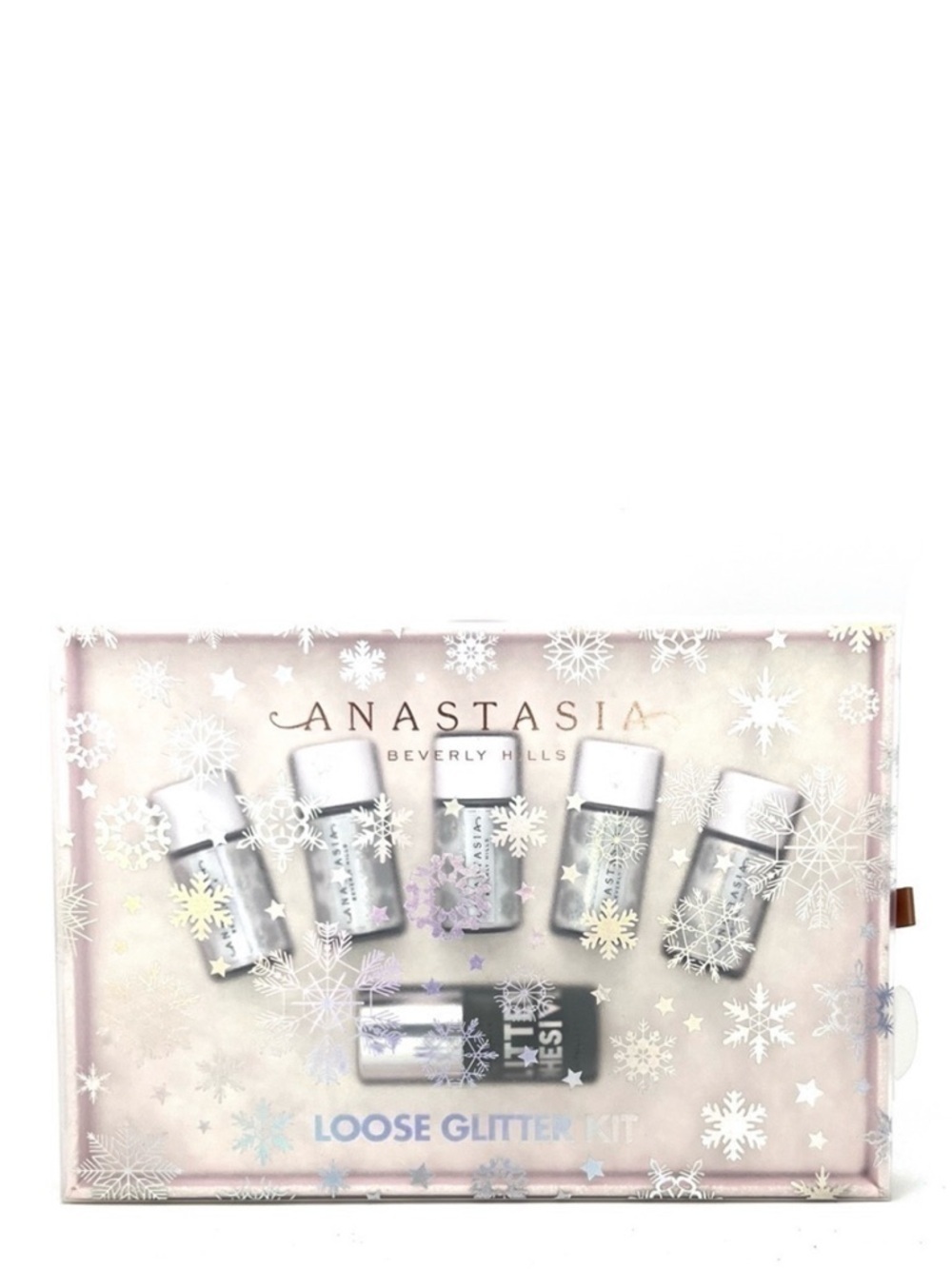 Anastasia Holiday Loose Glitter Kit Eyeshadow Face Hair Body Makeup New NWT